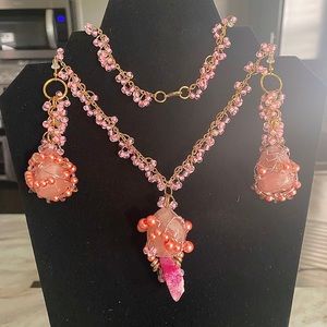 Strawberry Calcite Set